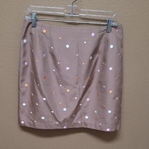 Pink Sequin Mini Pencil Skirt for Night Out